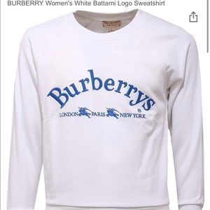 Burberry embroidered logo shirt